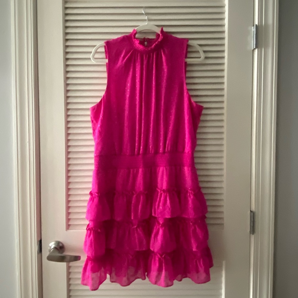 Fuchsia party dress